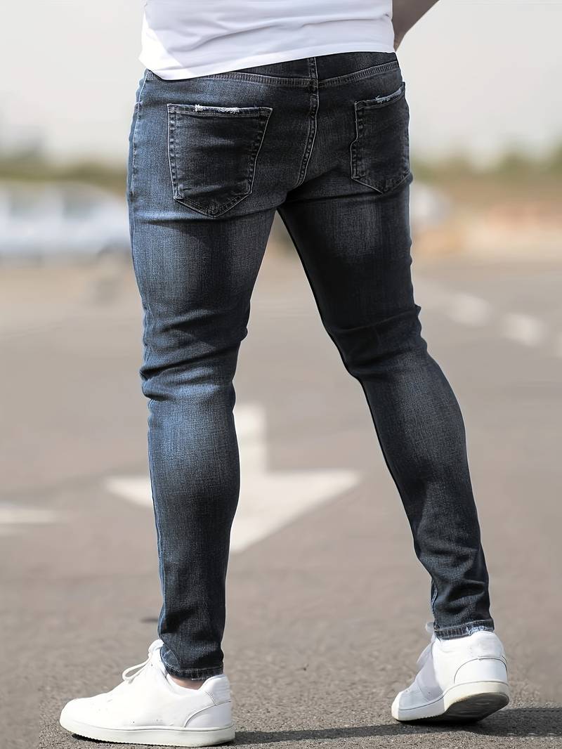 Slim-Fit Stretch Jeans for Men