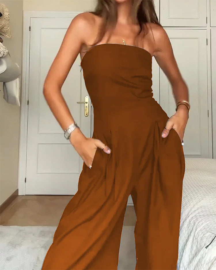 Elegant Off-Shoulder Jumpsuit for Women