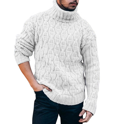 Thick Winter Turtleneck Sweater for Men