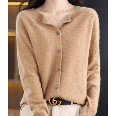 Elegant Cashmere Cardigan for Women