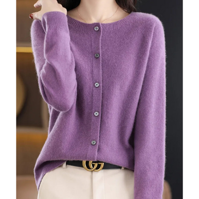 Elegant Cashmere Cardigan for Women