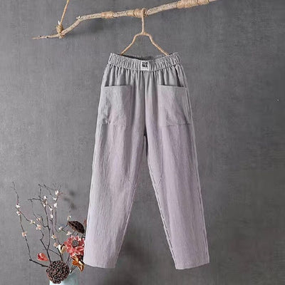 Casual Linen Trousers for Women