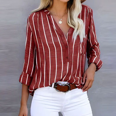 Trendy Striped Blouse for Women