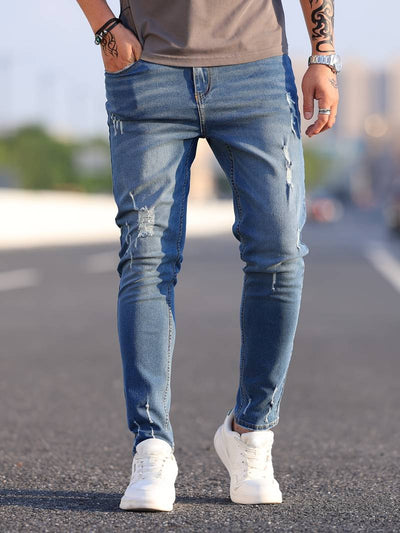 Slim-Fit Stretch Jeans for Men