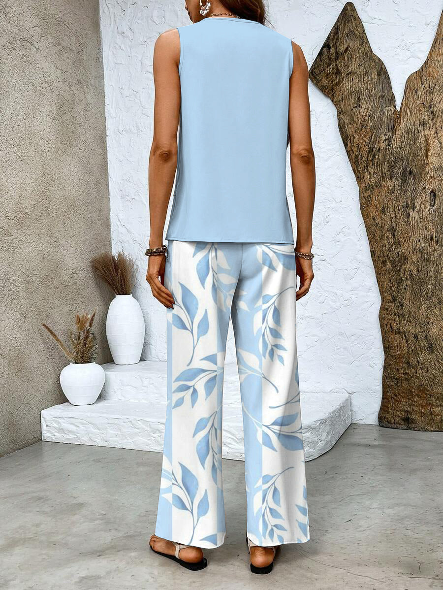 Elegant Cotton Summer Set for Women