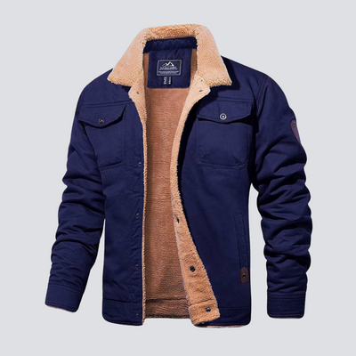 Comfortable Fleece Bomberjack for Men