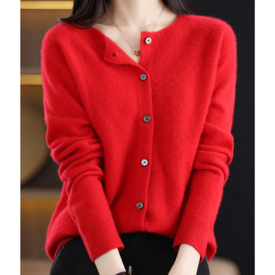 Elegant Cashmere Cardigan for Women