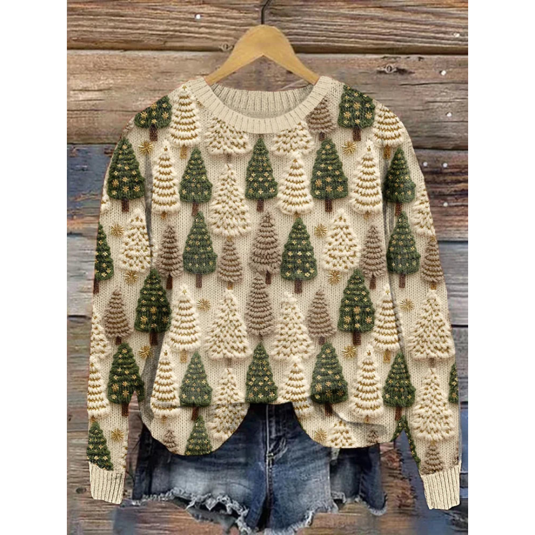 Soft Christmas Knit Sweater for Women