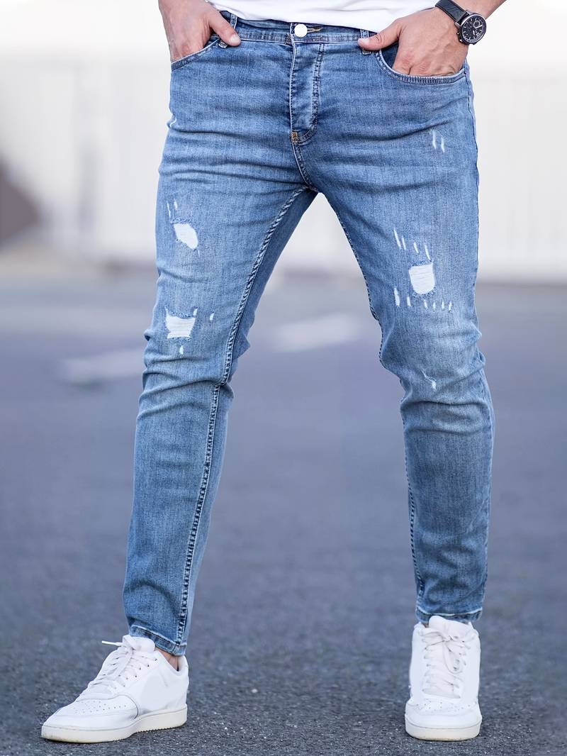 Slim-Fit Stretch Jeans for Men