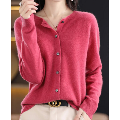 Elegant Cashmere Cardigan for Women