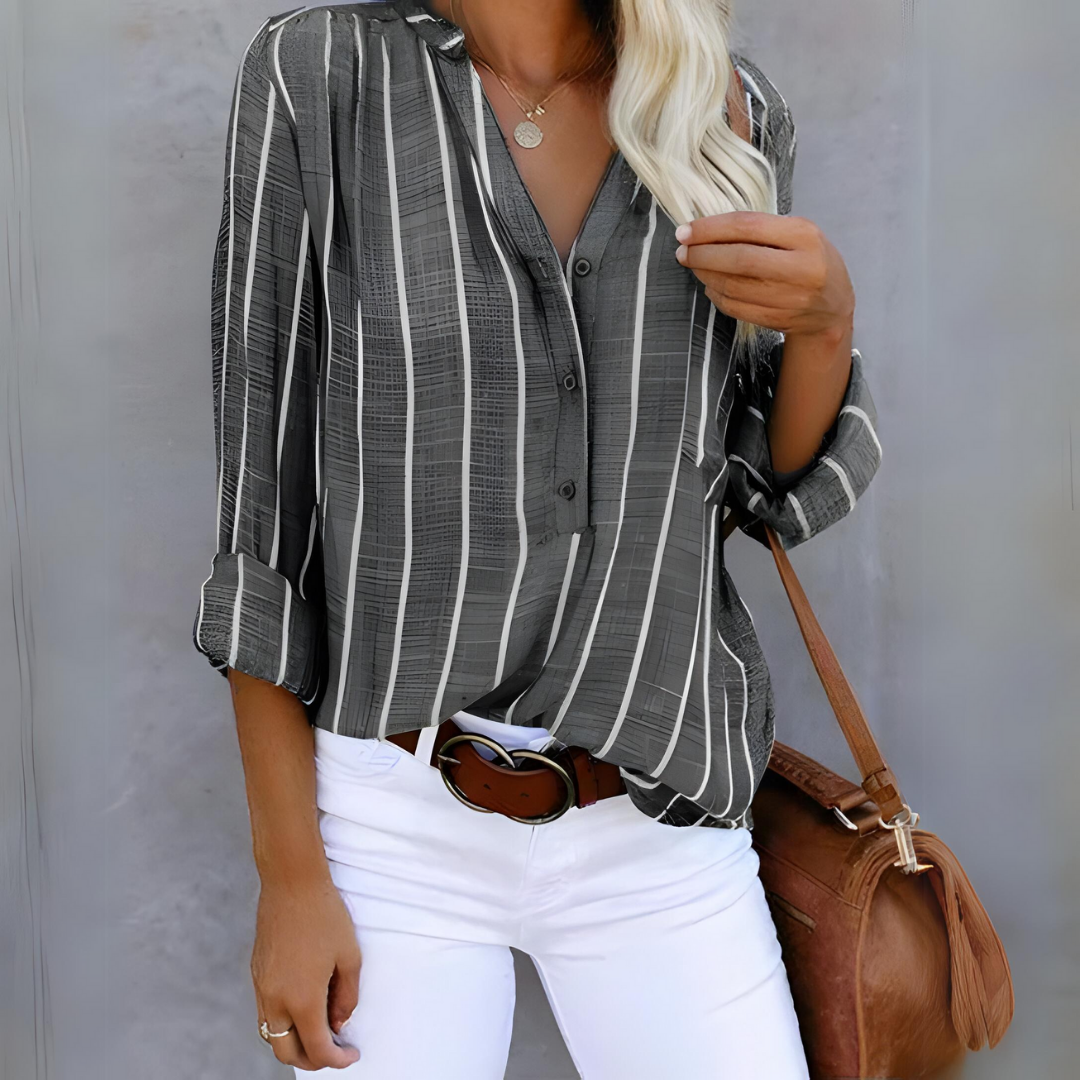 Trendy Striped Blouse for Women