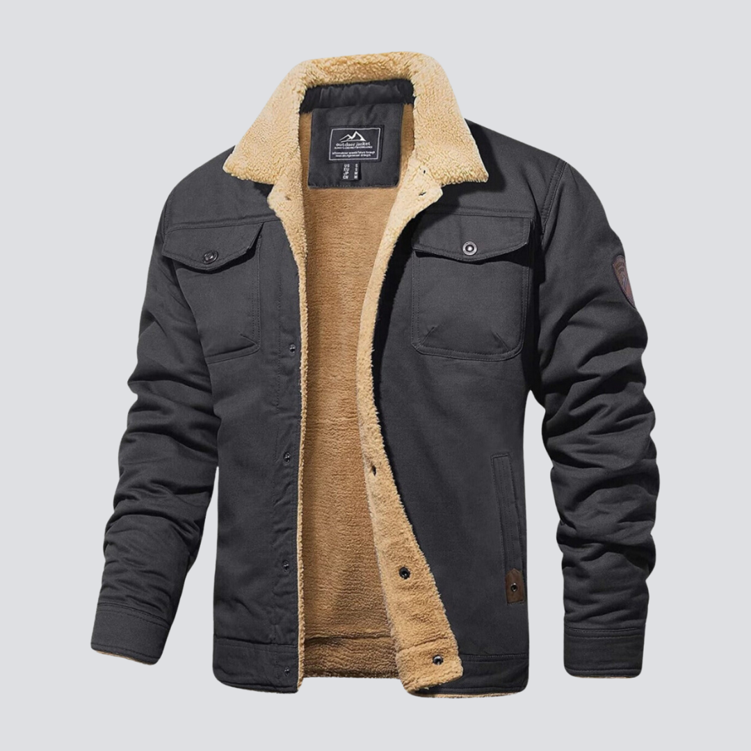 Comfortable Fleece Bomberjack for Men