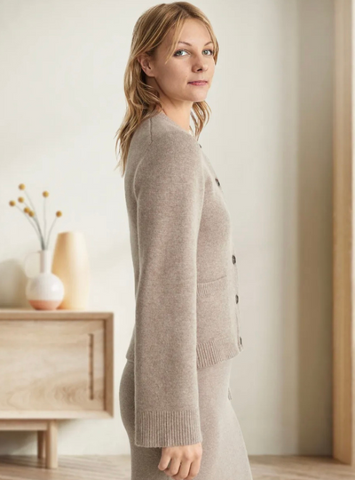 Soft Button-Up Cardigan for Women