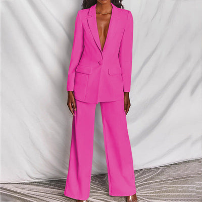 Elegant Blazer & Pants Set for Women