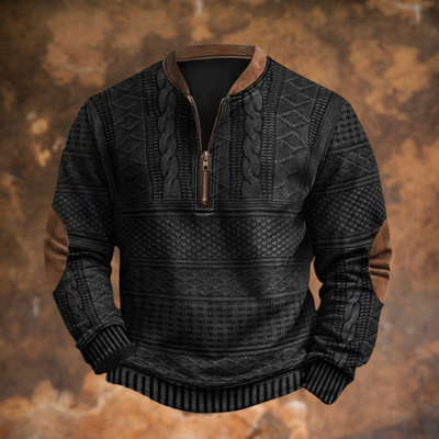 Comfortable Zip-Up Sweatshirt for Men