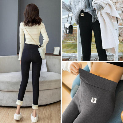 Super-Thick Cashmere Leggings for Women