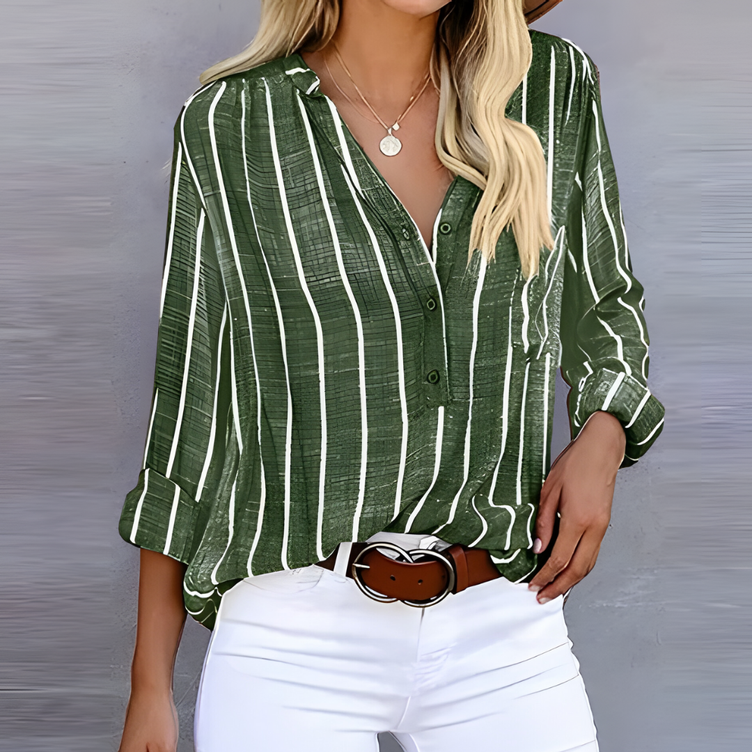 Trendy Striped Blouse for Women