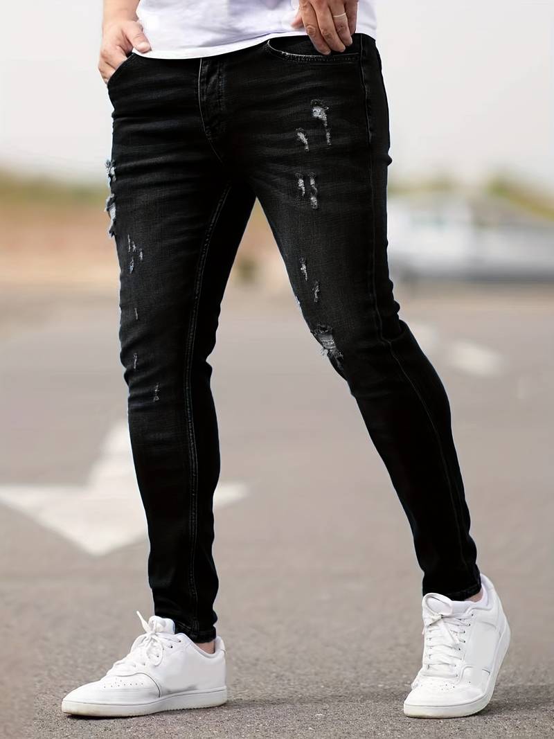 Slim-Fit Stretch Jeans for Men