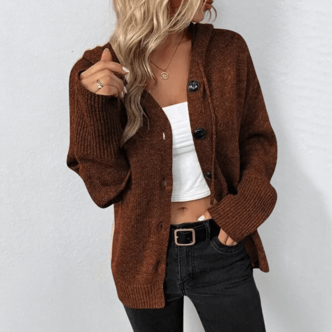 Warm Knitted Cardigan for Women