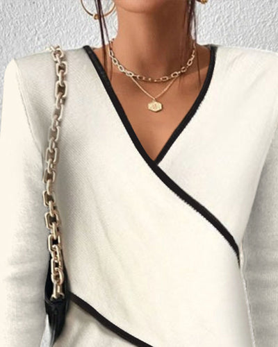 Luxurious V-Neck Sweater for Women