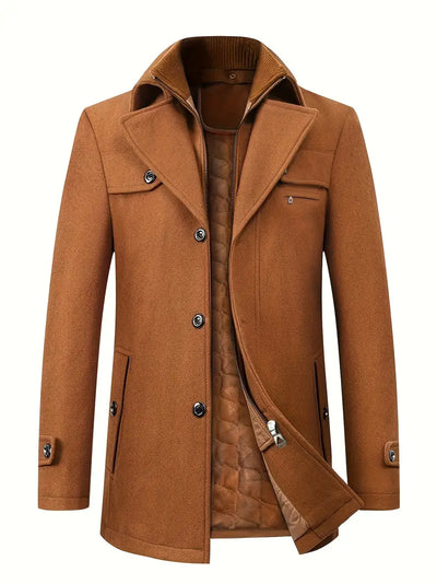 Stylish Warm Trench Coat for Men