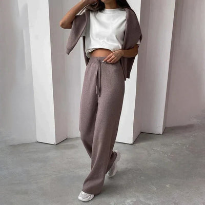 Comfortable Women's Cashmere Set