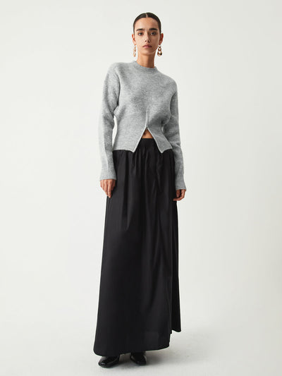 Half Zip Fuzzy Sweater for Women