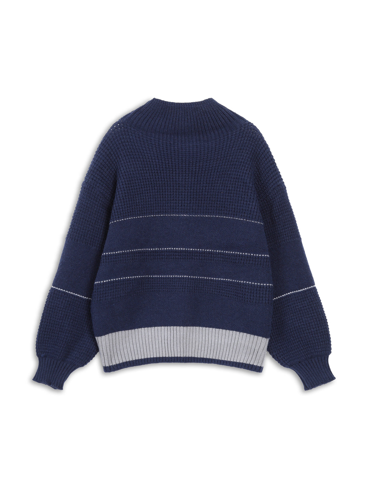 Open Collar Button Up Sweater for Women