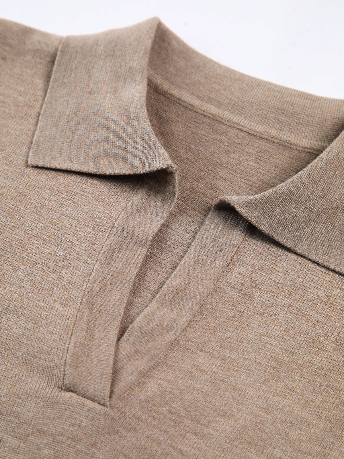 Leisure Collared Pullover Sweater for Women