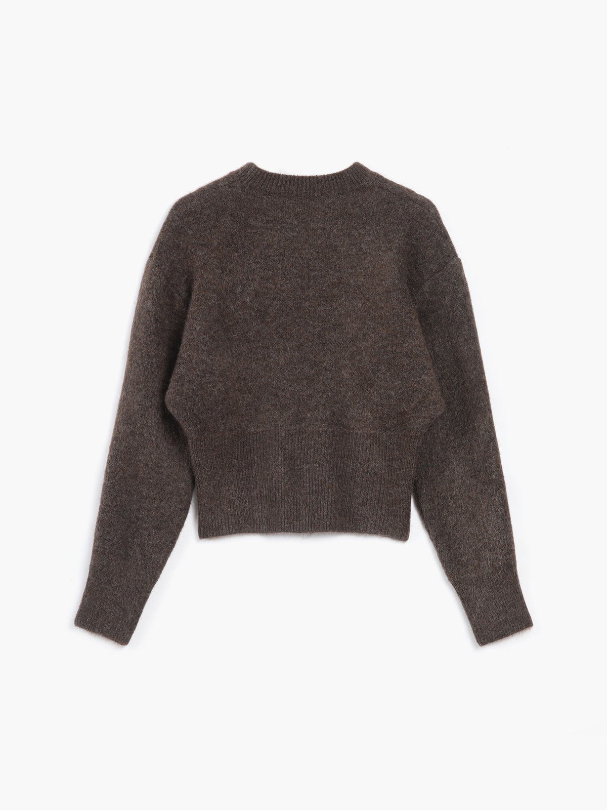 Half Zip Fuzzy Sweater for Women