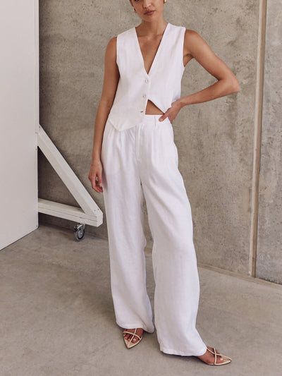Cotton Casual Pants Set for Women