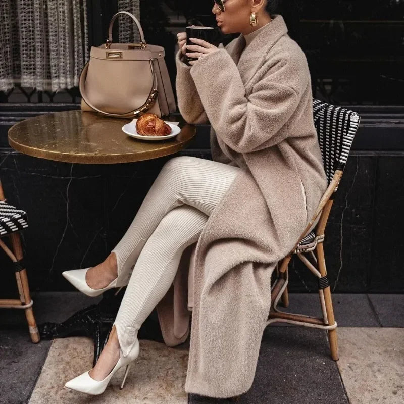 Women's Winter Long Oversized Casual Coat