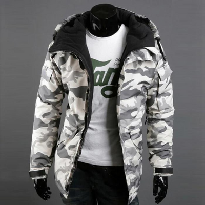 Camouflage Winter Jacket for Men