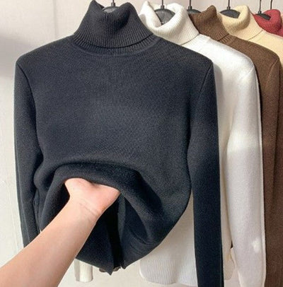 Cashmere Turtleneck Sweater for Women