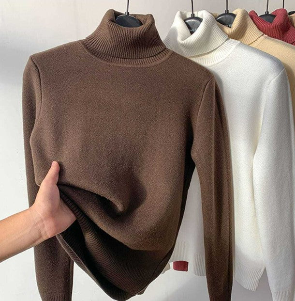 Cashmere Turtleneck Sweater for Women