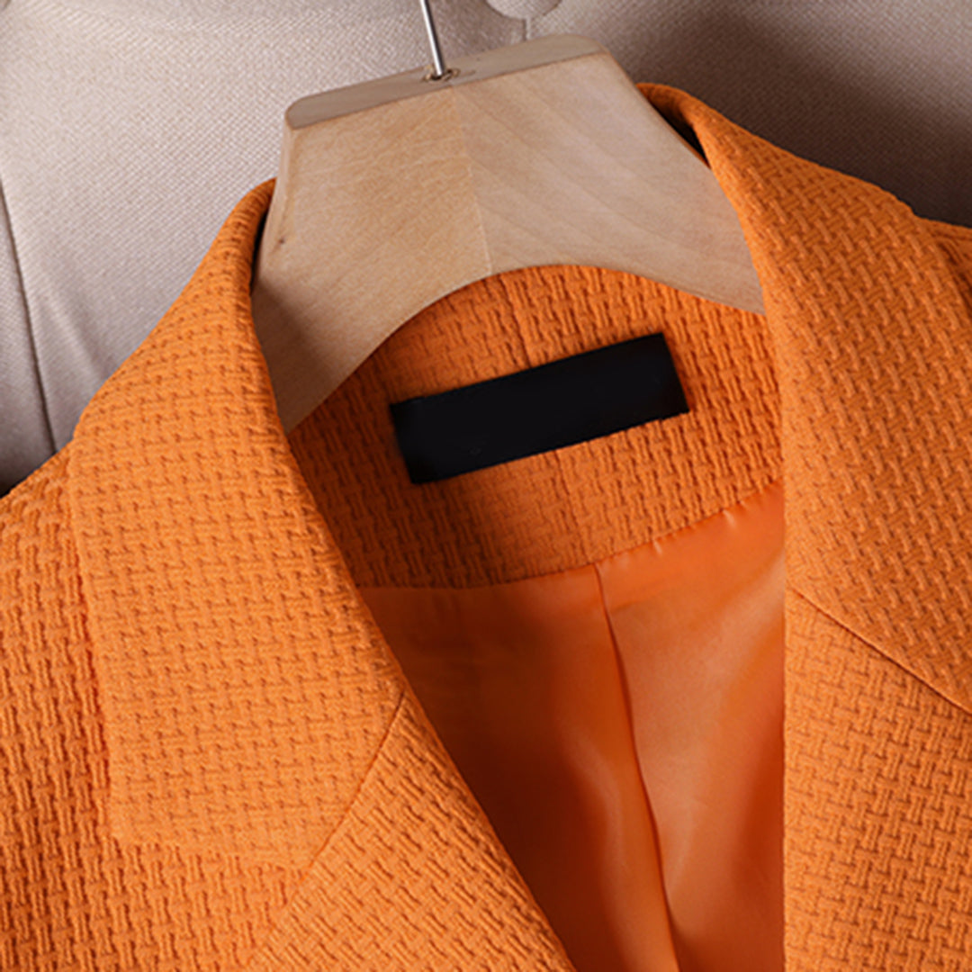 Elegant Orange Blazer for Women