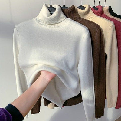 Cashmere Turtleneck Sweater for Women