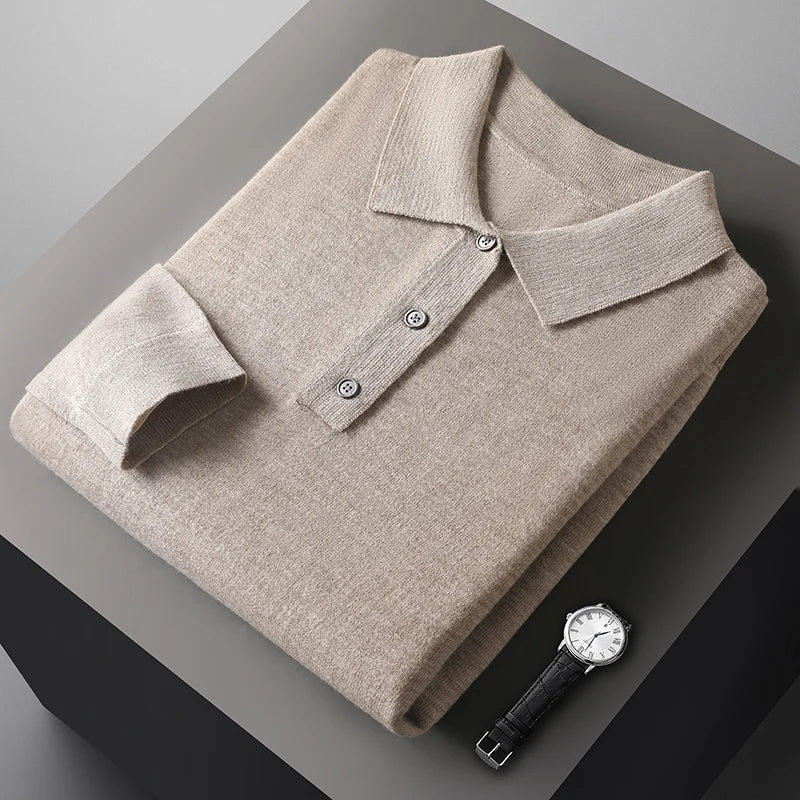 Cashmere Polo for Men