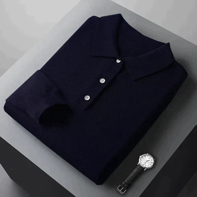 Cashmere Polo for Men