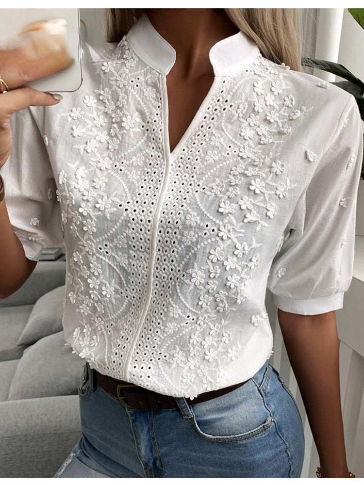 Elegant Cotton Blouse for Women