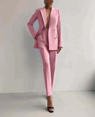 Elegant Blazer & Pants Set for Women