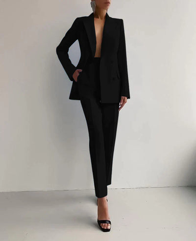 Elegant Blazer & Pants Set for Women