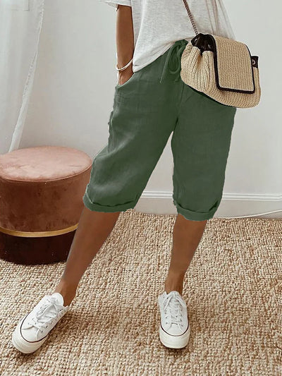 Stylish Cotton-Linen Pants for Women