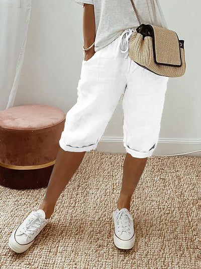 Stylish Cotton-Linen Pants for Women