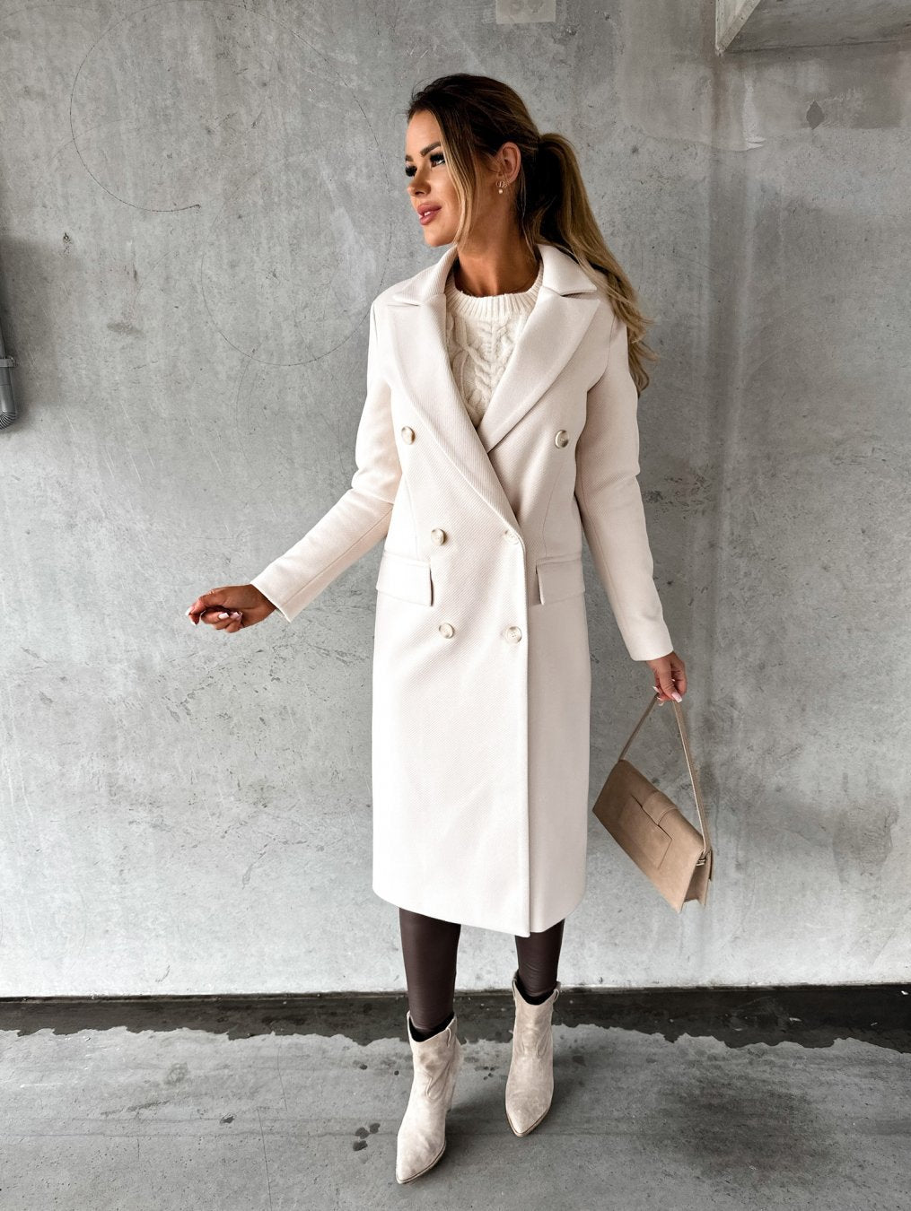 Elegant Long Coat for Women