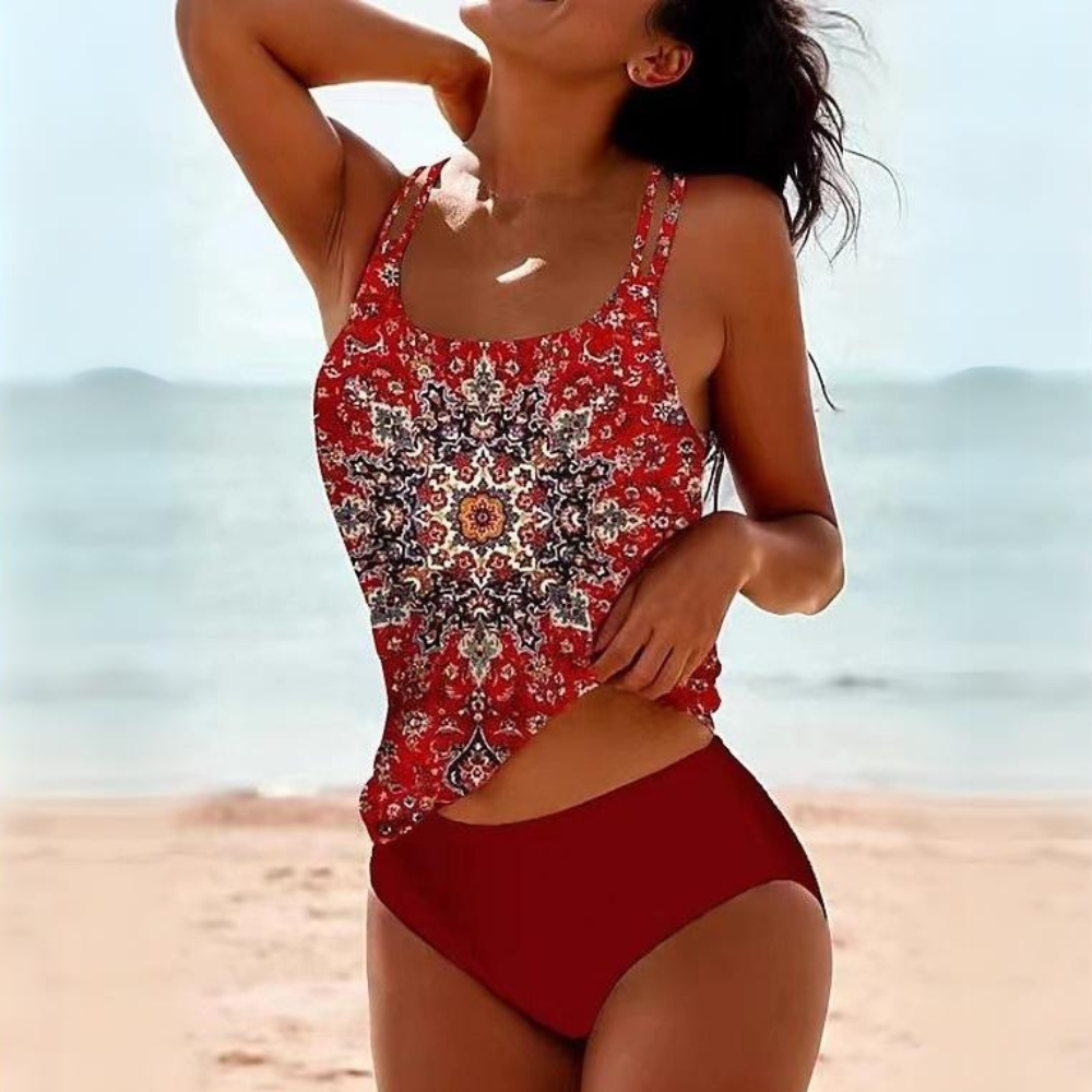 Elegant Printed Swimwear for Women