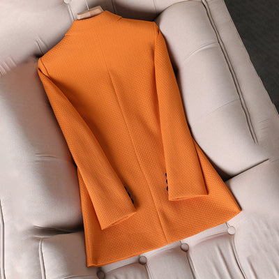 Elegant Orange Blazer for Women