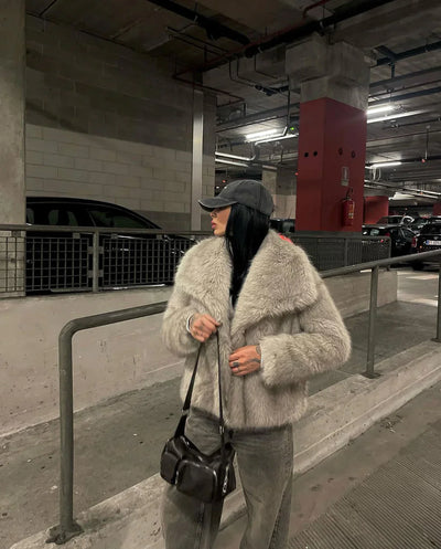 Faux Fur Winter Jacket for Women