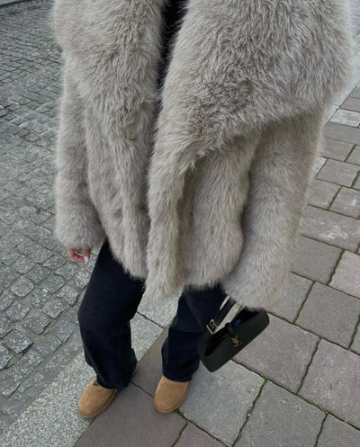 Faux Fur Winter Jacket for Women