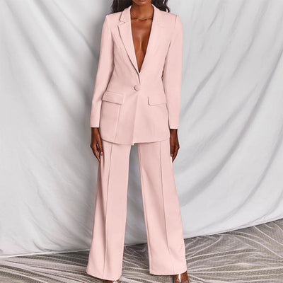 Elegant Blazer & Pants Set for Women